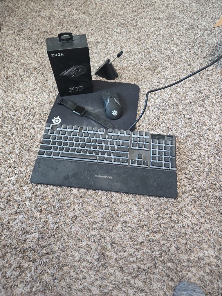 Mice, Keyboard, and Apple Watch