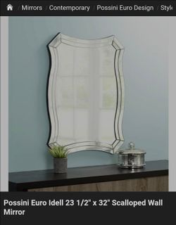 New mirror. 50%-90% off sale on all items
