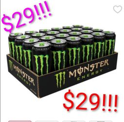 Fresh Monster Energy Drink 24 x 16oz Can Cases