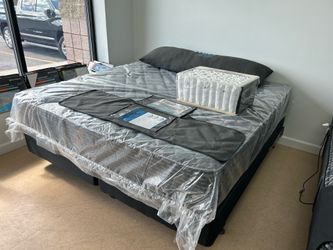 King size double sided firm mattress Brand New