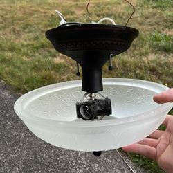 Semi Flush Mount Light 
