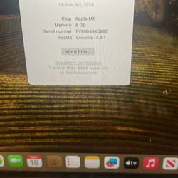 MacBook Pro M1 256 Gb 8 Gb Ram With Warrnaty Almsot New 