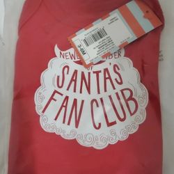 Cat & Jack Santa's Fan Club T-shirt