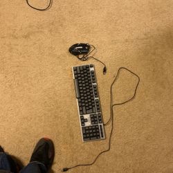 Keyboard With Mouse 