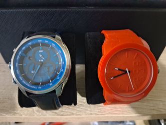 Citizen and diesel watches