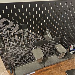 IKEA & ROG Pegboard With Accessories 