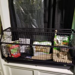 Small Animal Cage For Guinea Pigs Or Rabbit 
