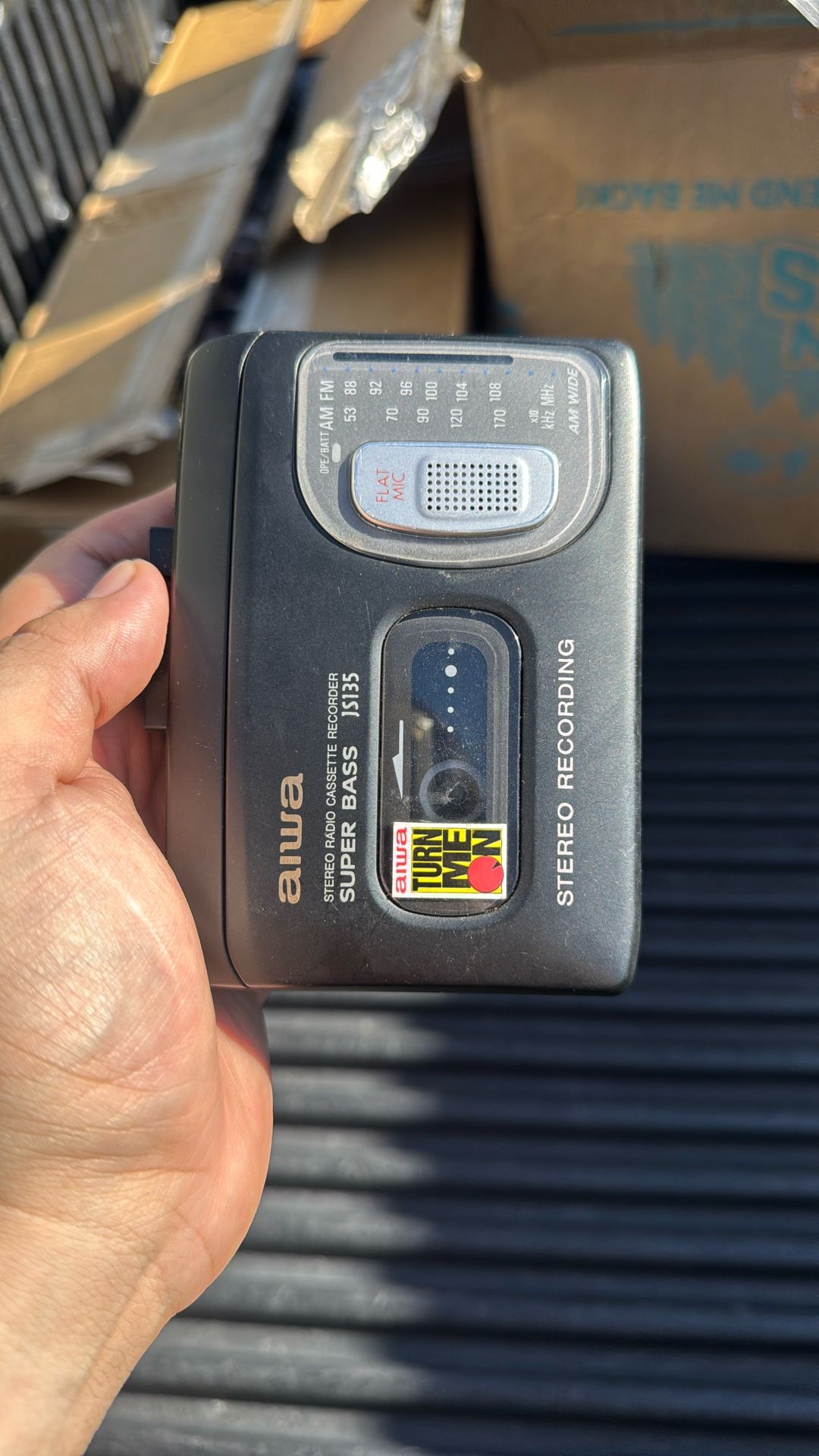 Aiwa Stereo Cassette Recorder JS135