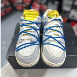 Off White Lot Dunk Low 