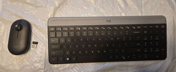 Logitech keyboard wireless plus mouse