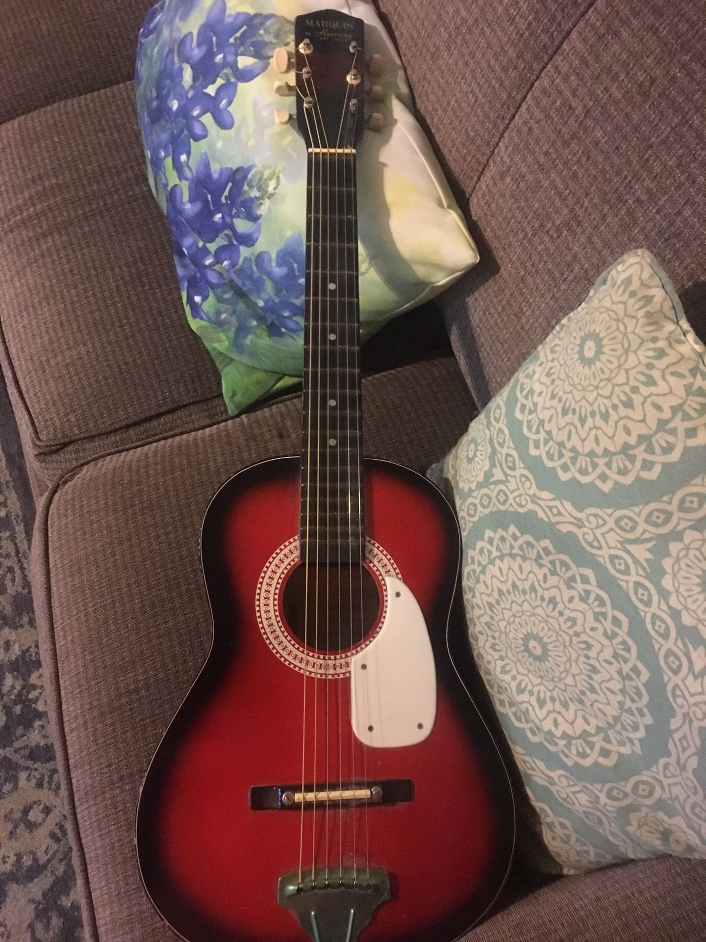 Harmony marquis acoustic guitar deals