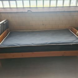 Solid Wood Bed Frame 