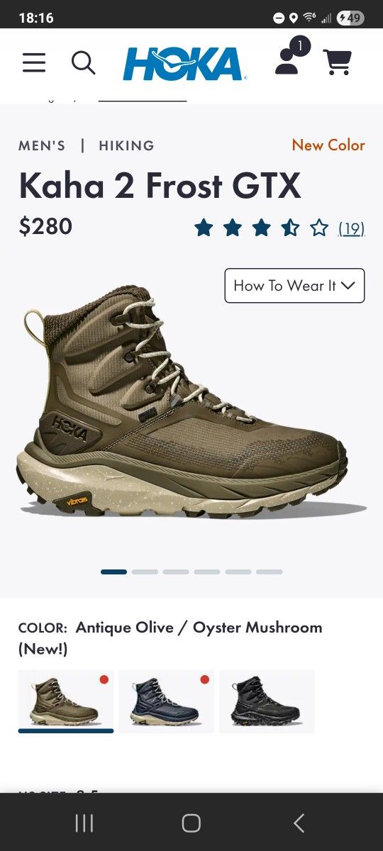 Boots Hiking KAHA 2 Frost GTX