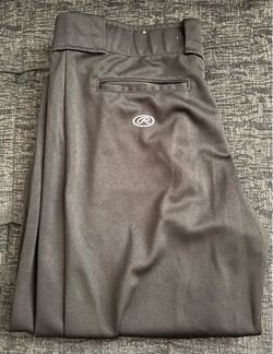 Rawlings Boys Classic Fit Black Baseball Pants