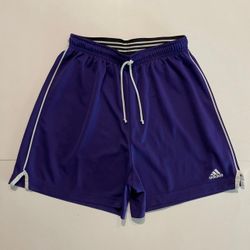 Adidas Shorts Size Small Purple & White