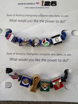 World Cup bracelets
