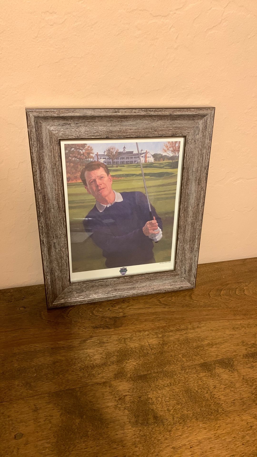 Framed Print of KC Legendary Golfer Tom Watson. 2003