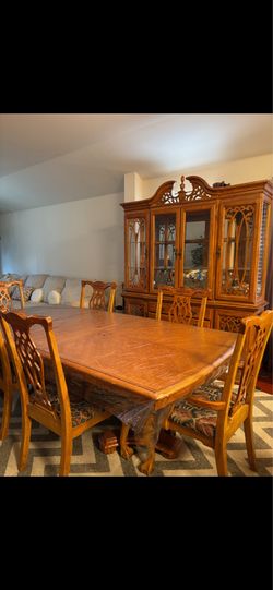Cabinet & dining table