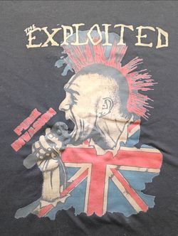 The exploited punk band t-shirt  XL