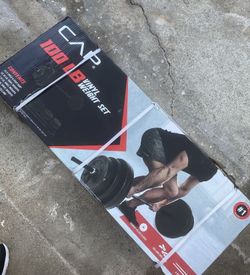 100 Lbs Weights And Car 