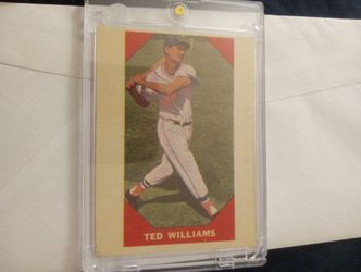 Vintage 1960 Fleer Ted Williams #72  VG+