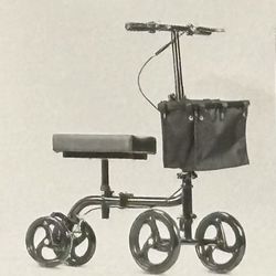 Folding knee walker 
