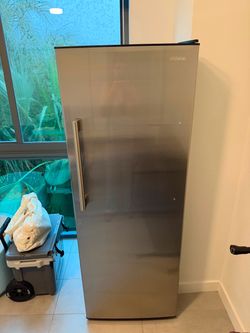 Vissani 11 Cu. Ft. Convertible Refrigerator / Freezer – Stainless Steel