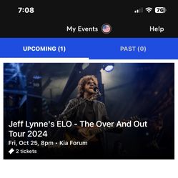 Jeff Lynne ELO tonight at The Forum 