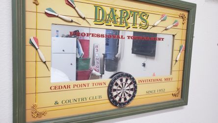 Dart tournament mirror