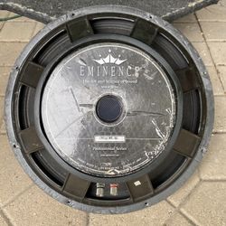 2 EMINENCE OMEGA PRO 18C WOOFER