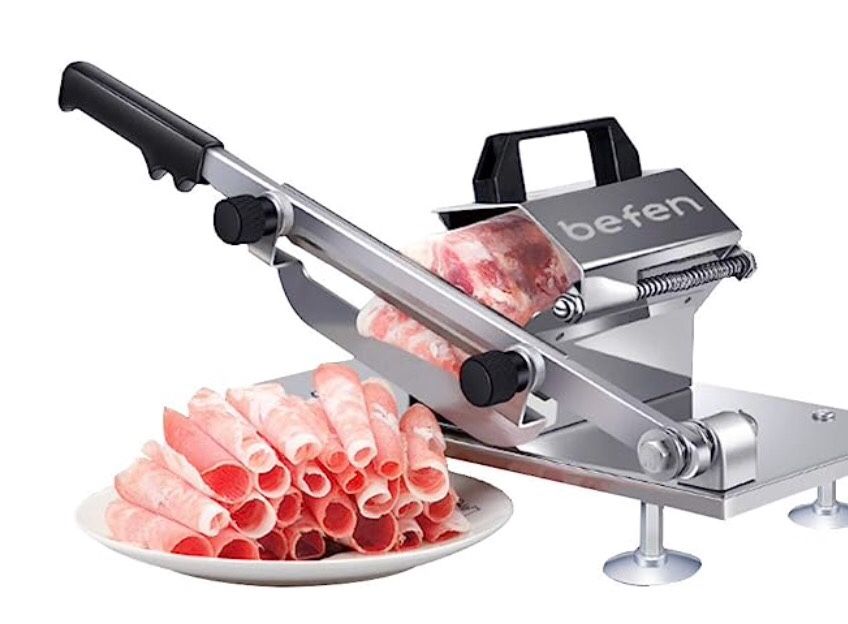 Frozen Meat Slicer, befen, Meat Cutter Beef Mutton Roll Food Slicer Slicing Machine