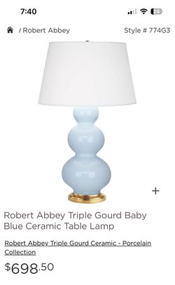 Robert Abby table lamps