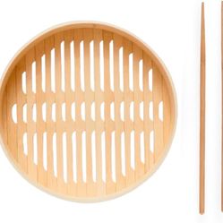 Our Place Spruce Steamer A steamer basket custom-fit to 10.5 inch -sized cookware