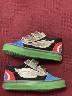 Vans X Marvel Avengers Multi Old Skool Toddler Shoes 4.5