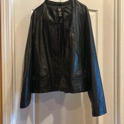Leather Black Jacket 