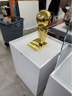 2 CLEAR DISPLAY CASE 6ftx 2ft (TROPHY NOT INCLUDED)