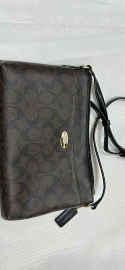 Coach Signature Monogram Crossbody Bag