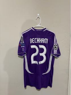 Real Madrid 2006-07 3rd Beckham jersey