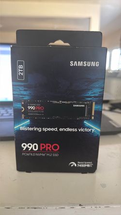 2T Samsung PCIe NVMe m.2 SSD