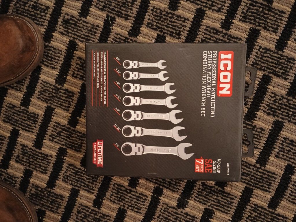 ICON wrench Set Standard 7 Pc