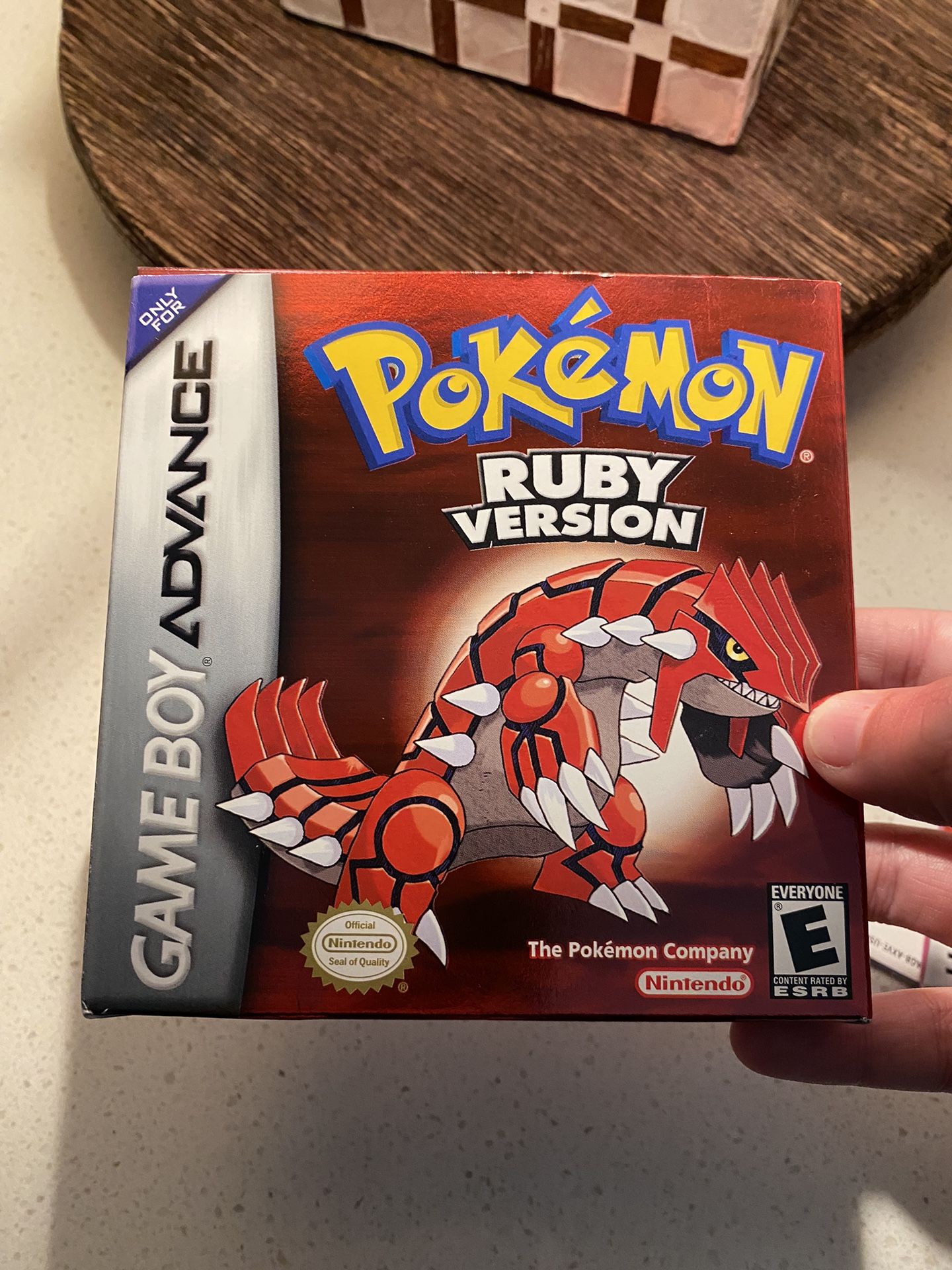 Pokémon: Ruby Version (Game Boy Advance, 2003) with Box and Manual, Dry Battery