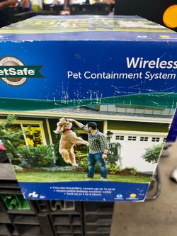New Wireless Pet Containment System