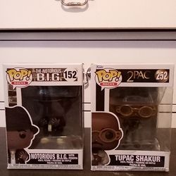 Funko Pop: Notorious B. I. G . And 2 Pac. (New)