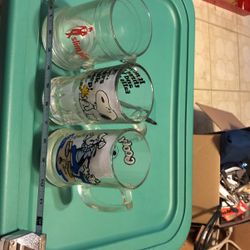 Three Vintage Mugs 