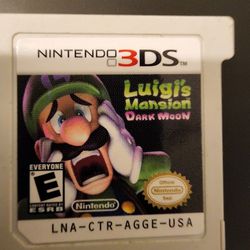 Luigi Mansion Dark Moon 3ds GAME