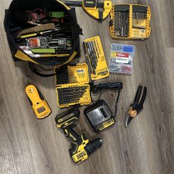 Dewalt Electric Drill And Bits And Things