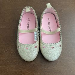 Carter’s Toddler Glitter Ballet Flat Shoes