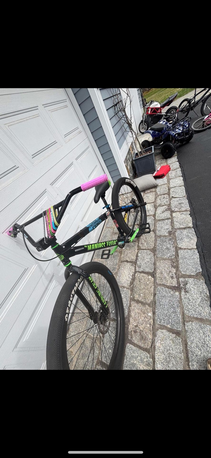 Se Bike Manic Flyer 27.5’ Beastmode Tires Trades Open