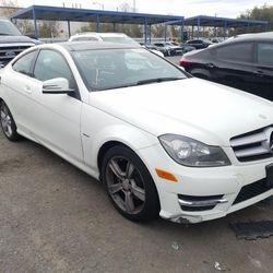 Parts are available from 2 0 1 2 Mercedes-Benz  C 2 5 0 