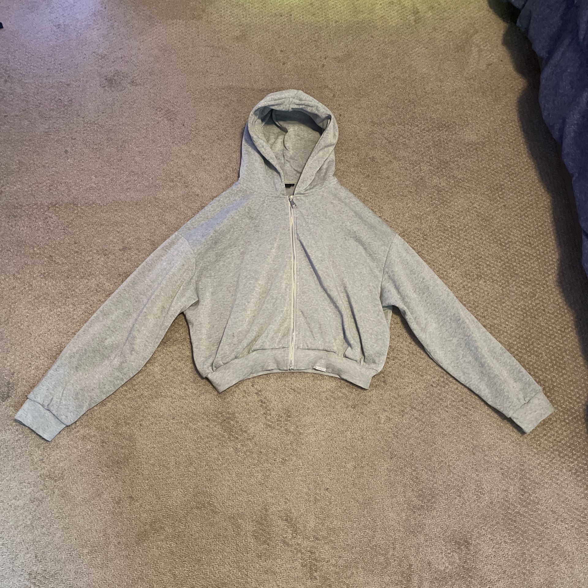 Cropped Grey Jacket